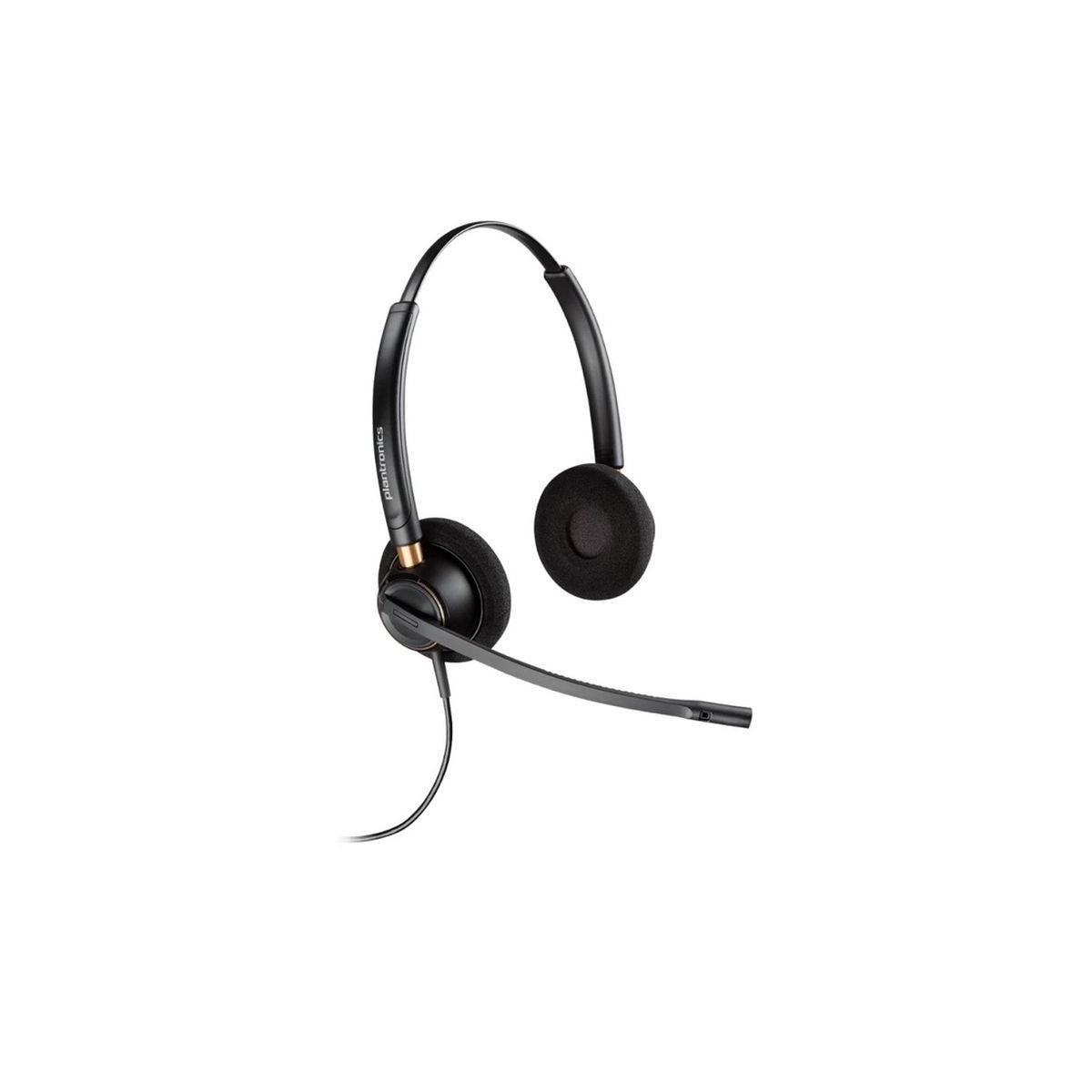 Poly EncorePro HW520 - Wired - Office-Call center - 100 - 6800 Hz - 74 g - Headset - Black