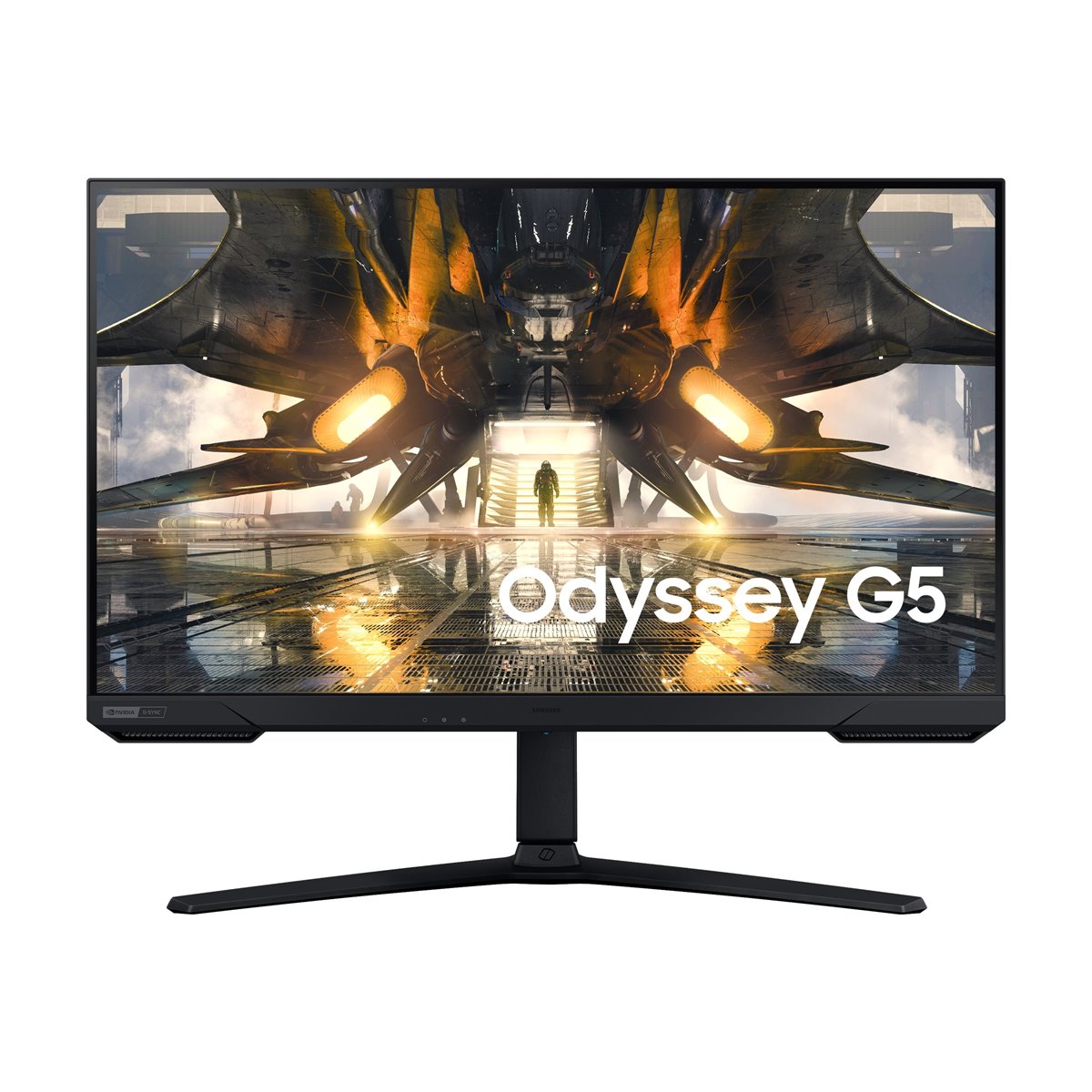 Samsung - Samsung Odyssey G5 S32AG500PP - G50A Series - LED-skærm - gaming - 32 - 2560 x 1440 QHD @ 165 Hz - IPS - 350 cd-m² - 1