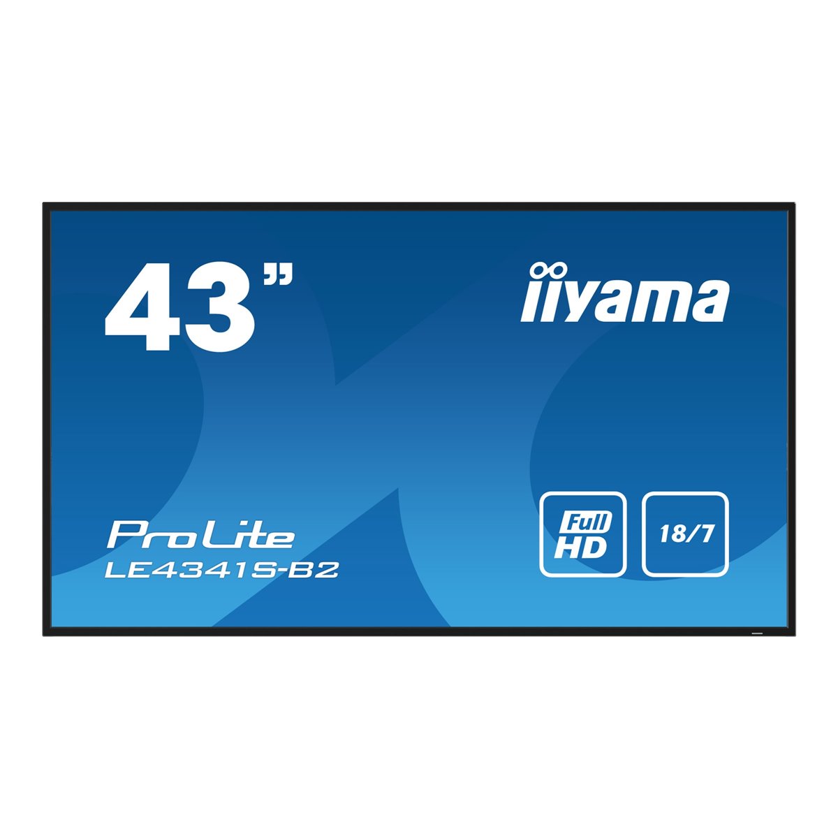 Iiyama 43W LCD Full HD IPS - Flat Screen - 43