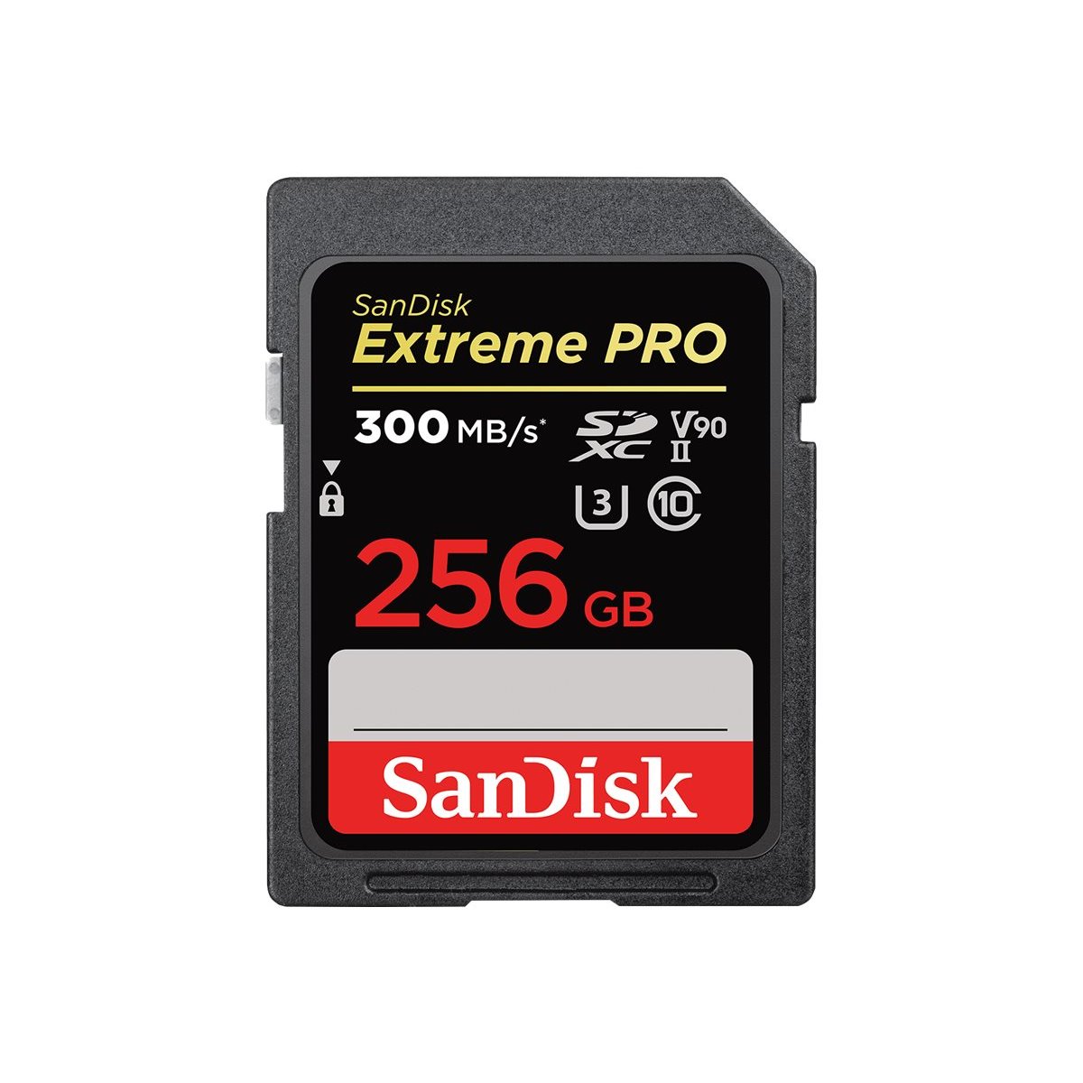 SanDisk SDHC karta 256GB Extreme PRO (300 MB-s, Class 10, UHS-II U3 V90)