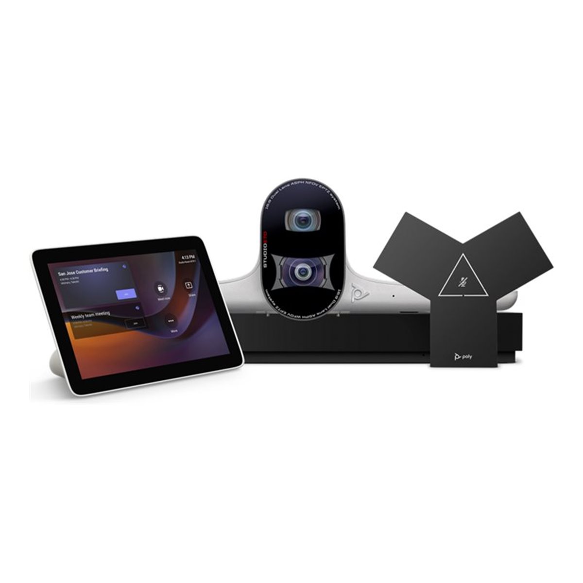 Poly G7500 Video Conferencing System with Studio E70 and TC10 Controller Kit EMEA - INTL English Loc  Euro plug