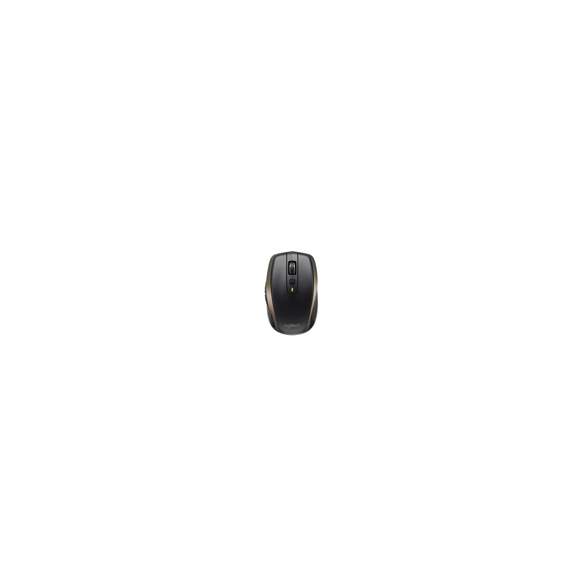Logitech MX Anywhere 2 Wireless Mobile Mouse - Right-hand - Laser - RF Wireless + Bluetooth - 1000 DPI - Graphite