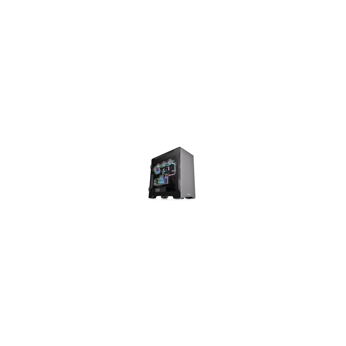 Thermaltake A700 TG - Full Tower - PC - Black - Silver - ATX - EATX - micro ATX - Mini-ITX - SPCC - Tempered glass - Gaming
