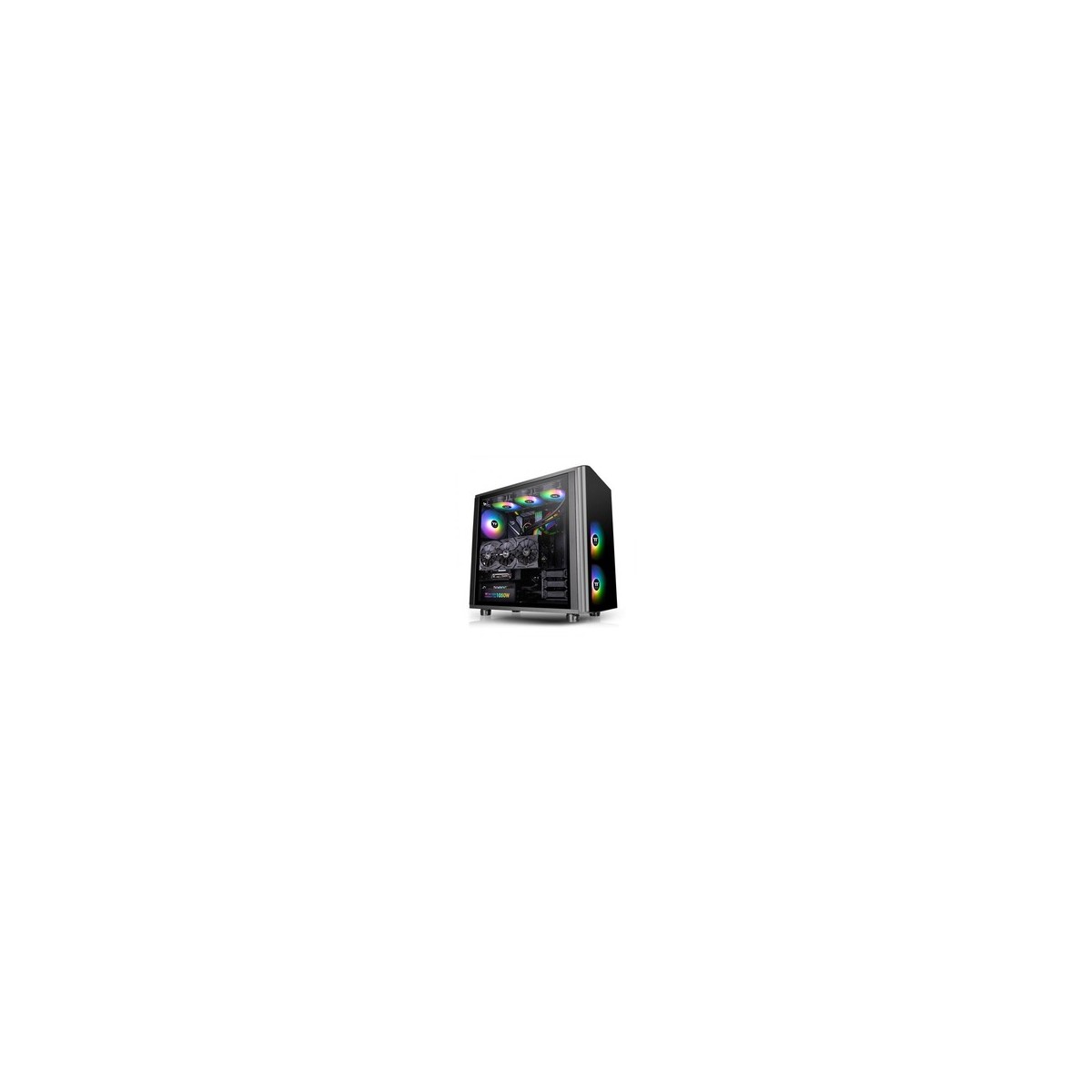 Thermaltake View 31 ARGB Edition - Midi Tower - PC - SPCC,Tempered glass - Black - ATX,ITX,Micro ATX - Gaming