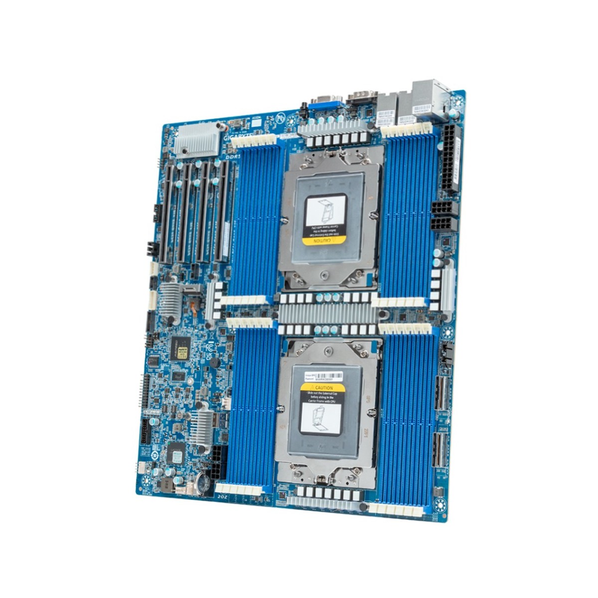 Gigabyte Mainboard MZ73-LM0 AMD EPYC E-ATX Sockel SP5 Single REV 2.0 - Motherboard - E-ATX