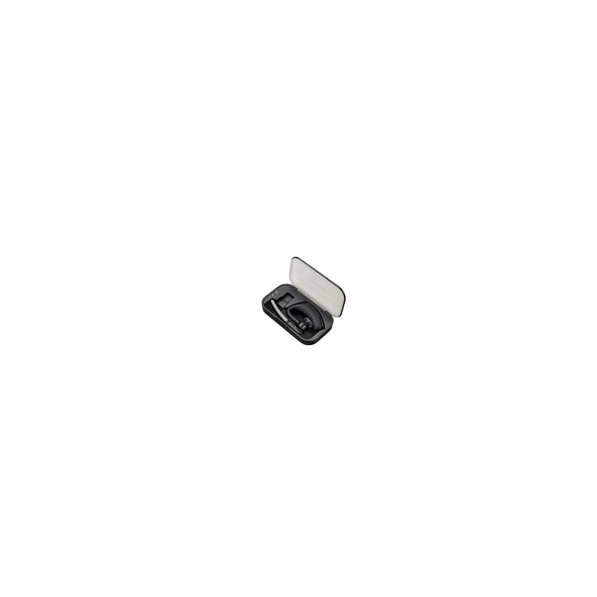 Poly Legend - Headset - Ear-hook - Office-Call center - Black - Silver - Monaural - Digital