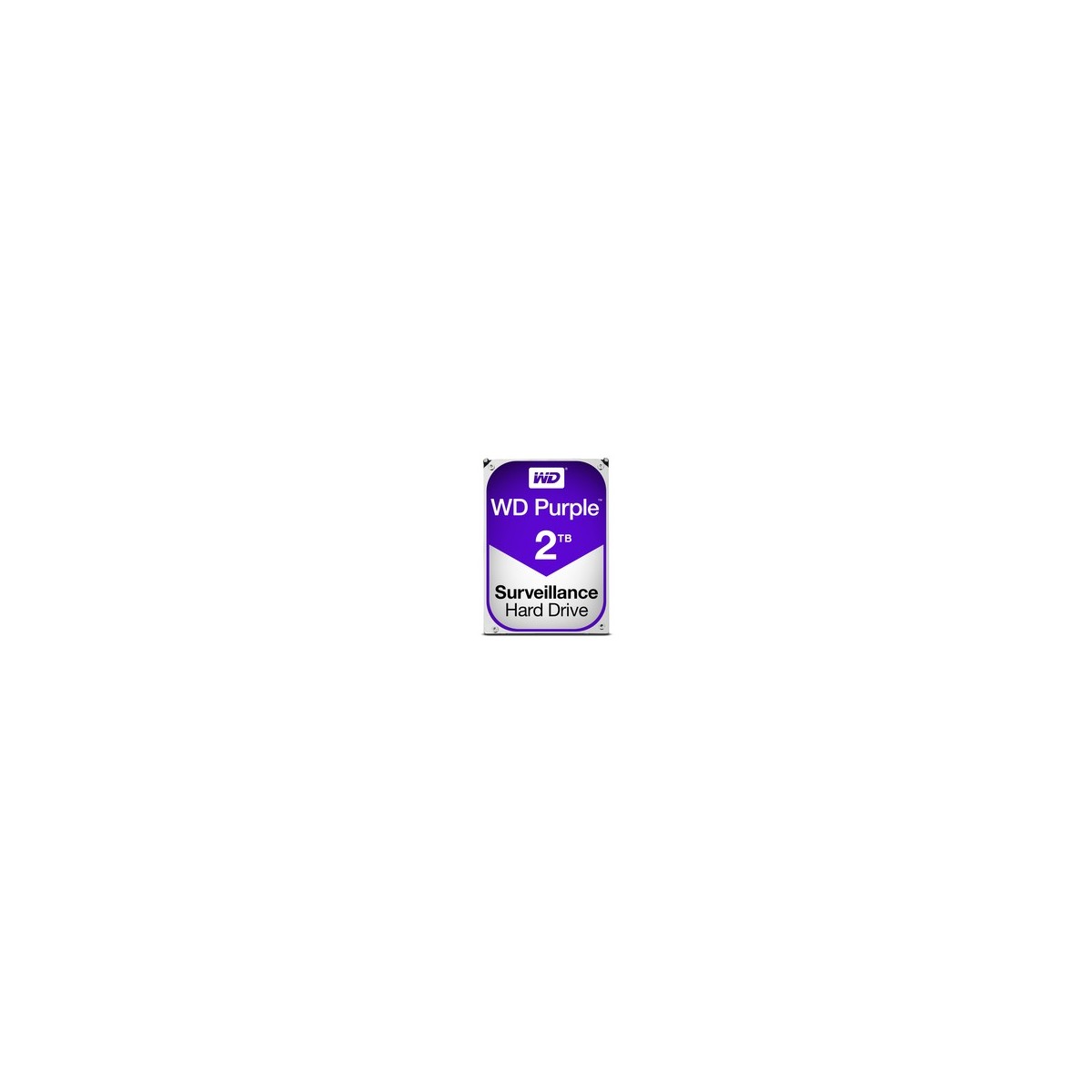 WD Purple Surveillance Hard Drive WD20PURX 3.5 SATA 2,000 GB - Hdd - 5,400 rpm 12 ms - Internal