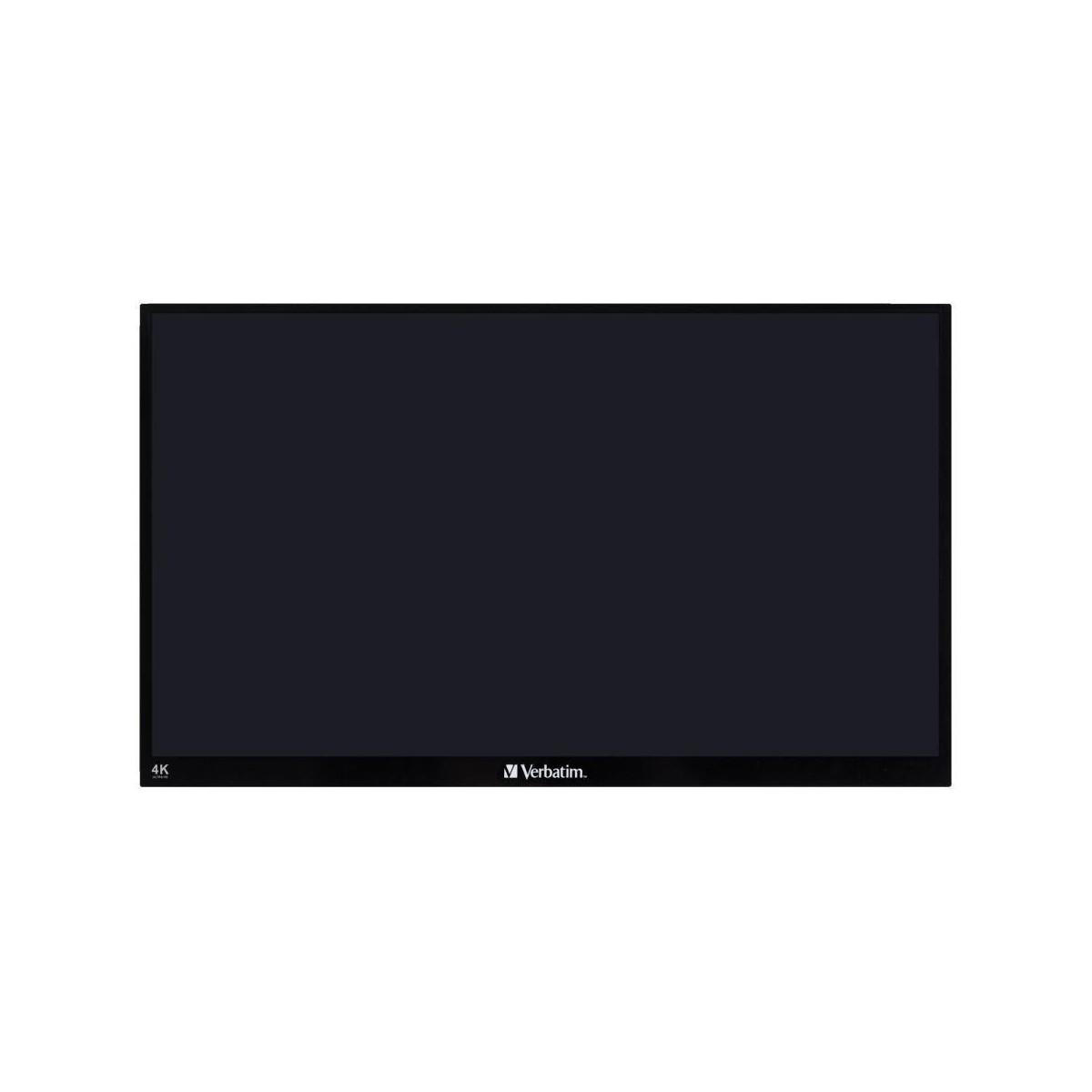 Monitor Verbatim 15,6 PMT-15 Portable Touch HDMI USB 2.0 2xUSB-C Ultra HD 4K