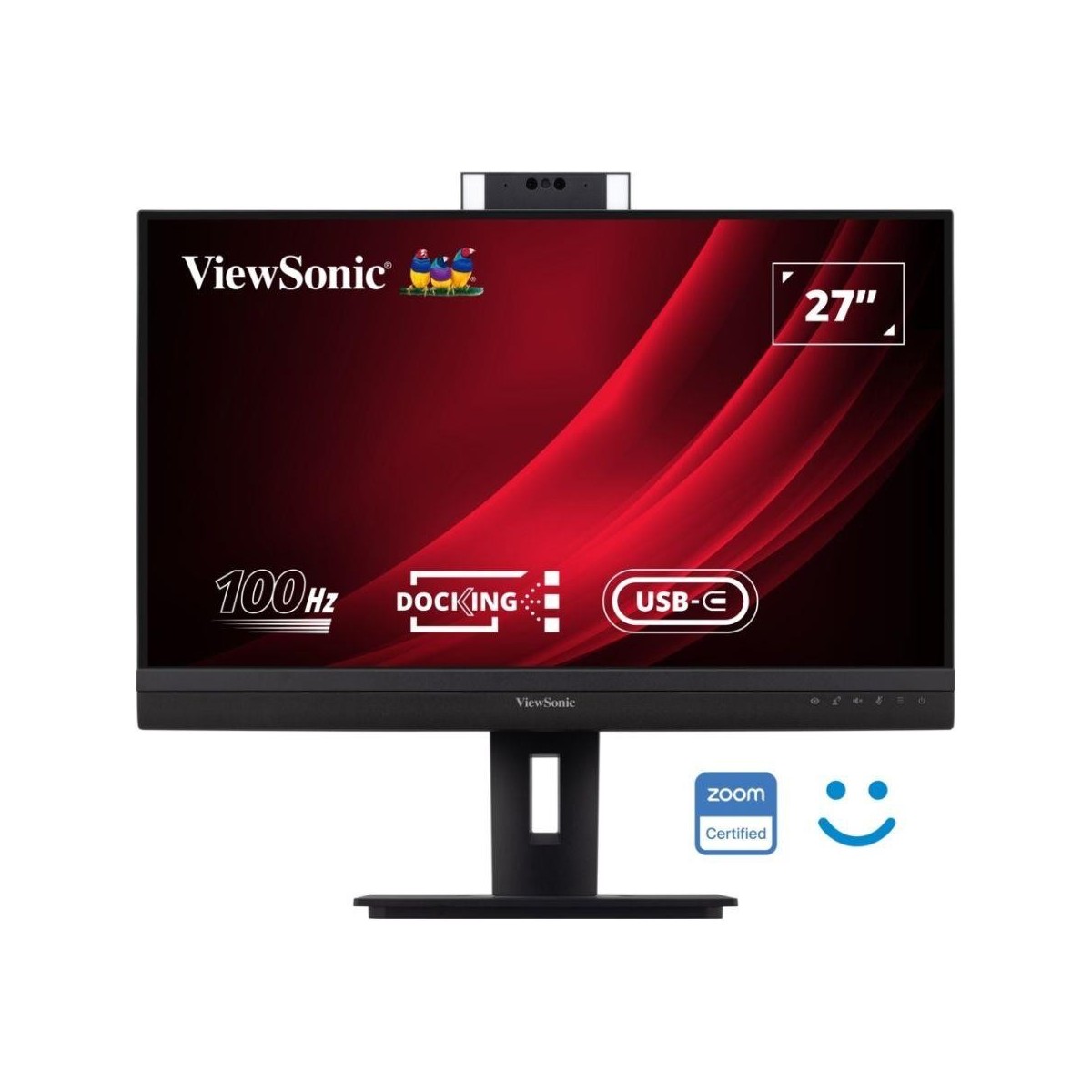 Monitor ViewSonic 27 VG2757V-2K HDMI 2xDP 5xUSB RJ45 głosniki 2x5W kamera