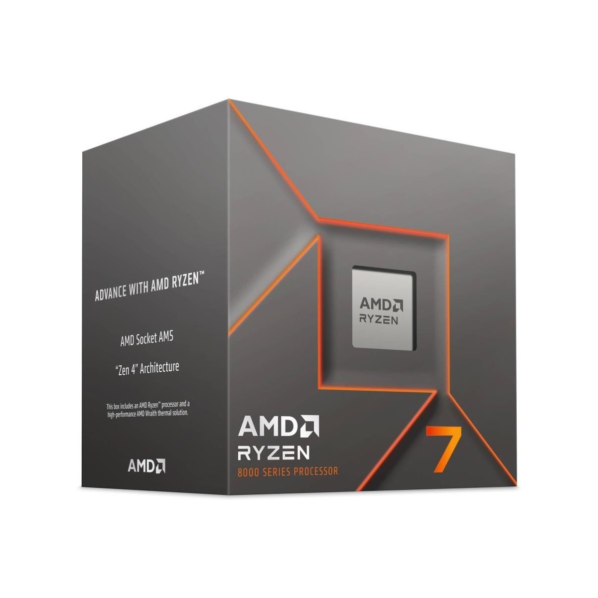 AMD RYZEN 7 8700F AI 5.0GHZ 8 CORE SKT AM5 - 5 GHz - 24 MB
