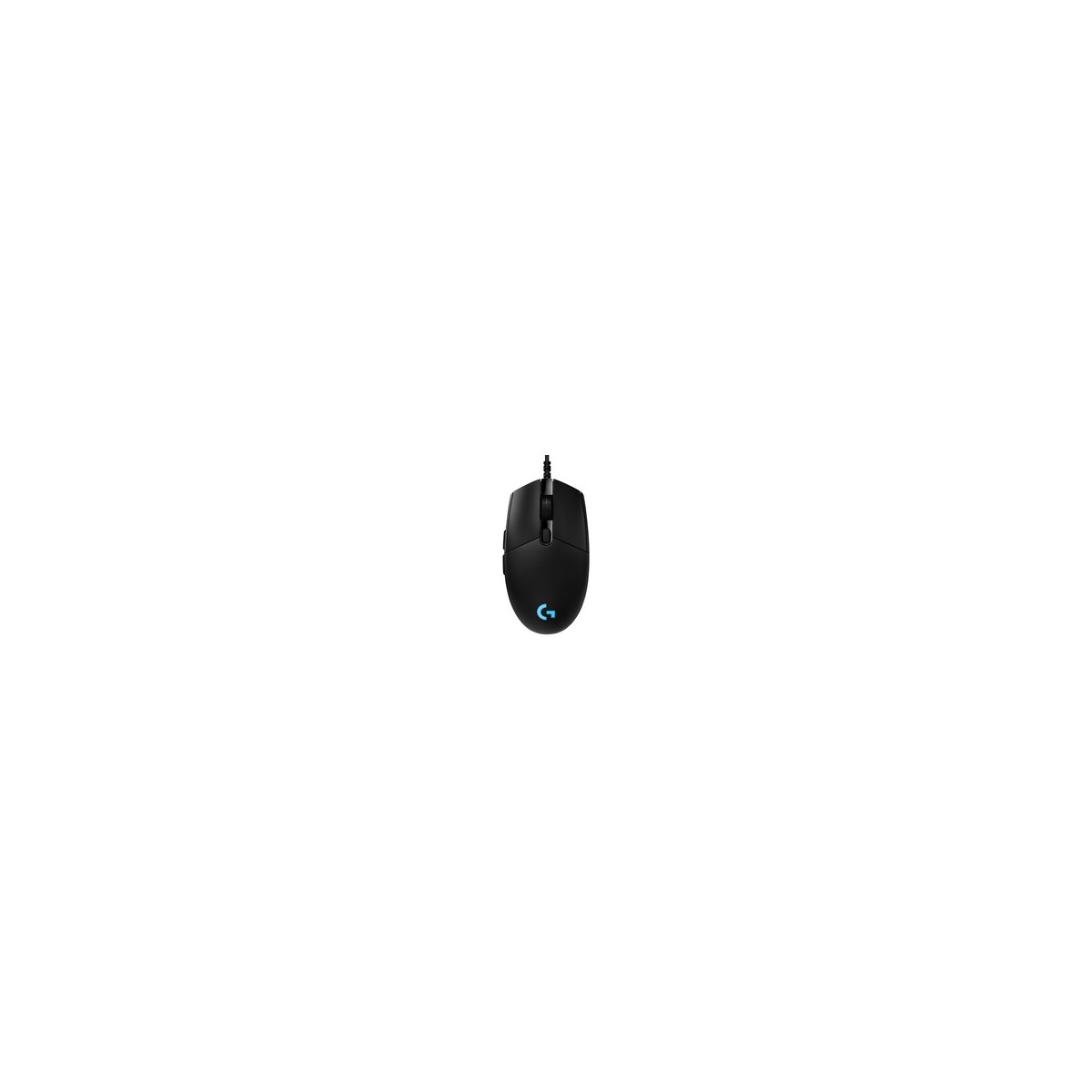 Logitech G PRO (HERO) Gaming Mouse - Right-hand - Optical - USB Type-A - 25600 DPI - 1 ms - Black