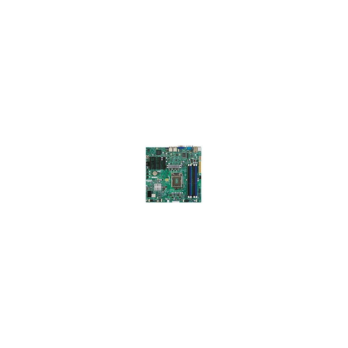 Supermicro X9SCM-B  - 32 GB - Dual-channel - 1.5 V - 800,1066,1333 MHz - Gigabit Ethernet - micro ATX