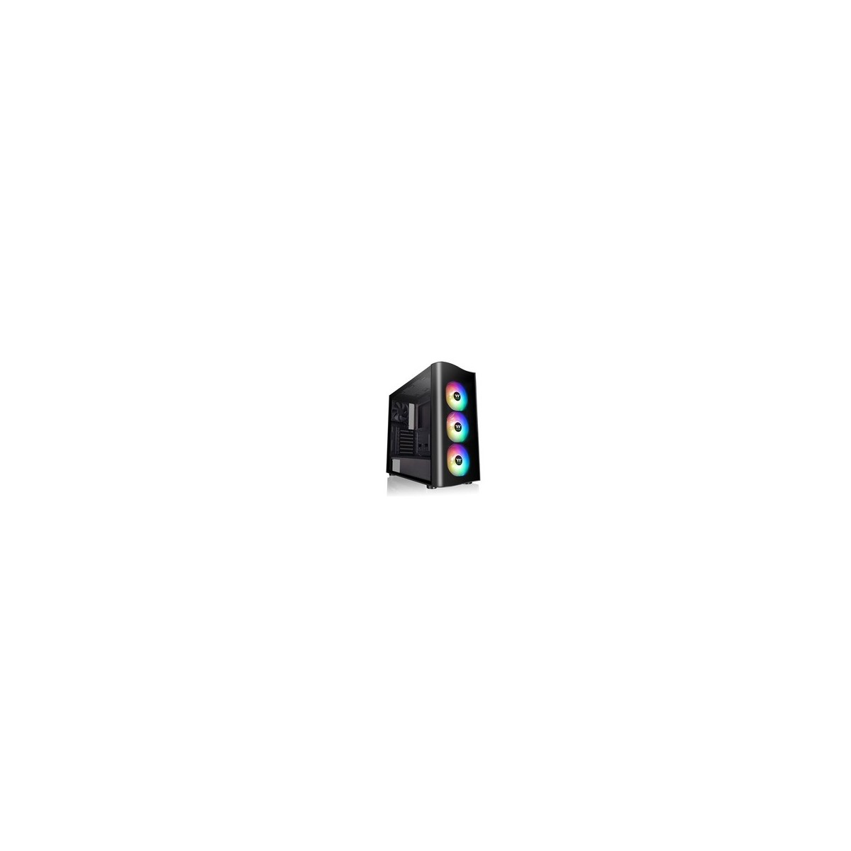 Thermaltake View 23 TG ARGB - Midi Tower - PC - Black - ATX - micro ATX - Mini-ITX - Galvanized steel - Multi