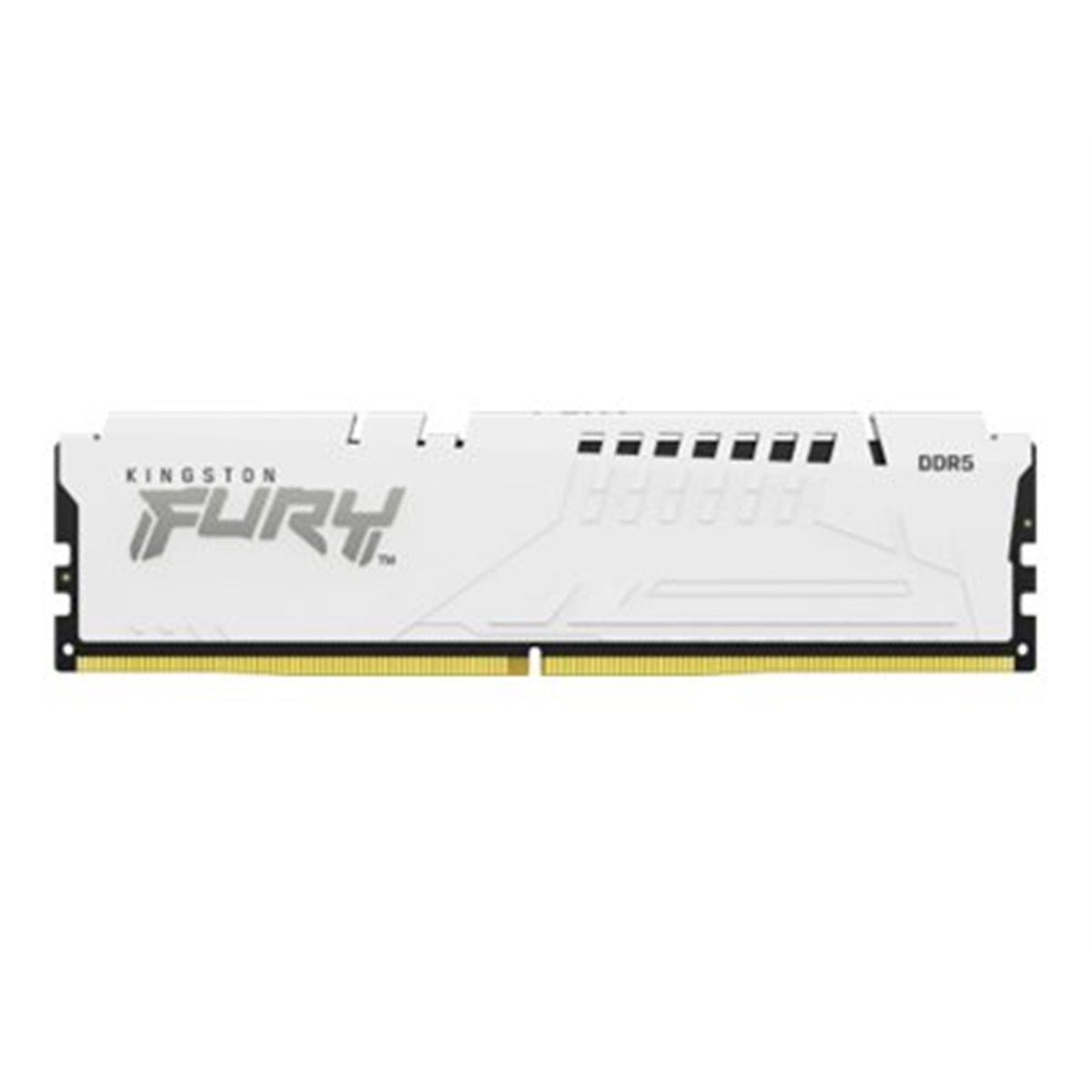 KINGSTON 64GB 6400MT-s DDR5 CL32 DIMM Kit of 2 FURY Beast White XMP