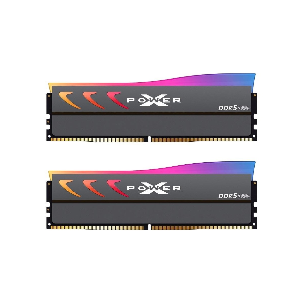 Pamięć DDR5 Silicon Power XPOWER Storm RGB Gaming 64GB (2x32GB) 6000MHz CL30 1.35V UDIMM Gray