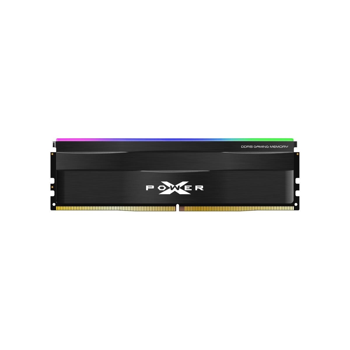 Silicon Power SP032GXLWU560FSF dram ddr5 zenith u-dimm desktop ddr5-5600 32GB 32GBx1 CL40 RGB