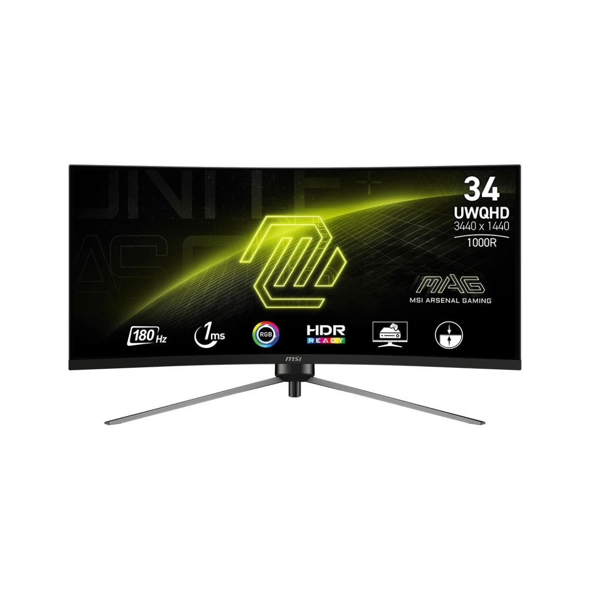 MSI 34i VA Curve 1000R 3440x1440 180Hz 3Y warranty