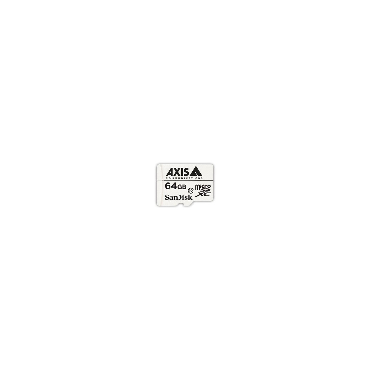 Axis 5801-961 - 64 GB - MicroSDXC - Class 10 - 20 MB-s - 20 MB-s - White