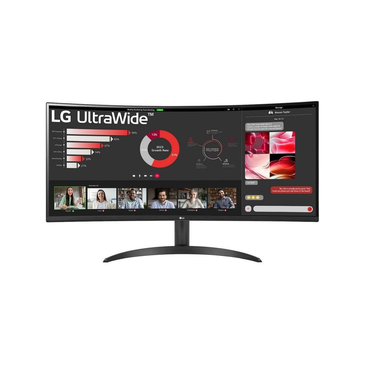 LG MSD 34WR50QK-B.AEU 34IN 86.42CM