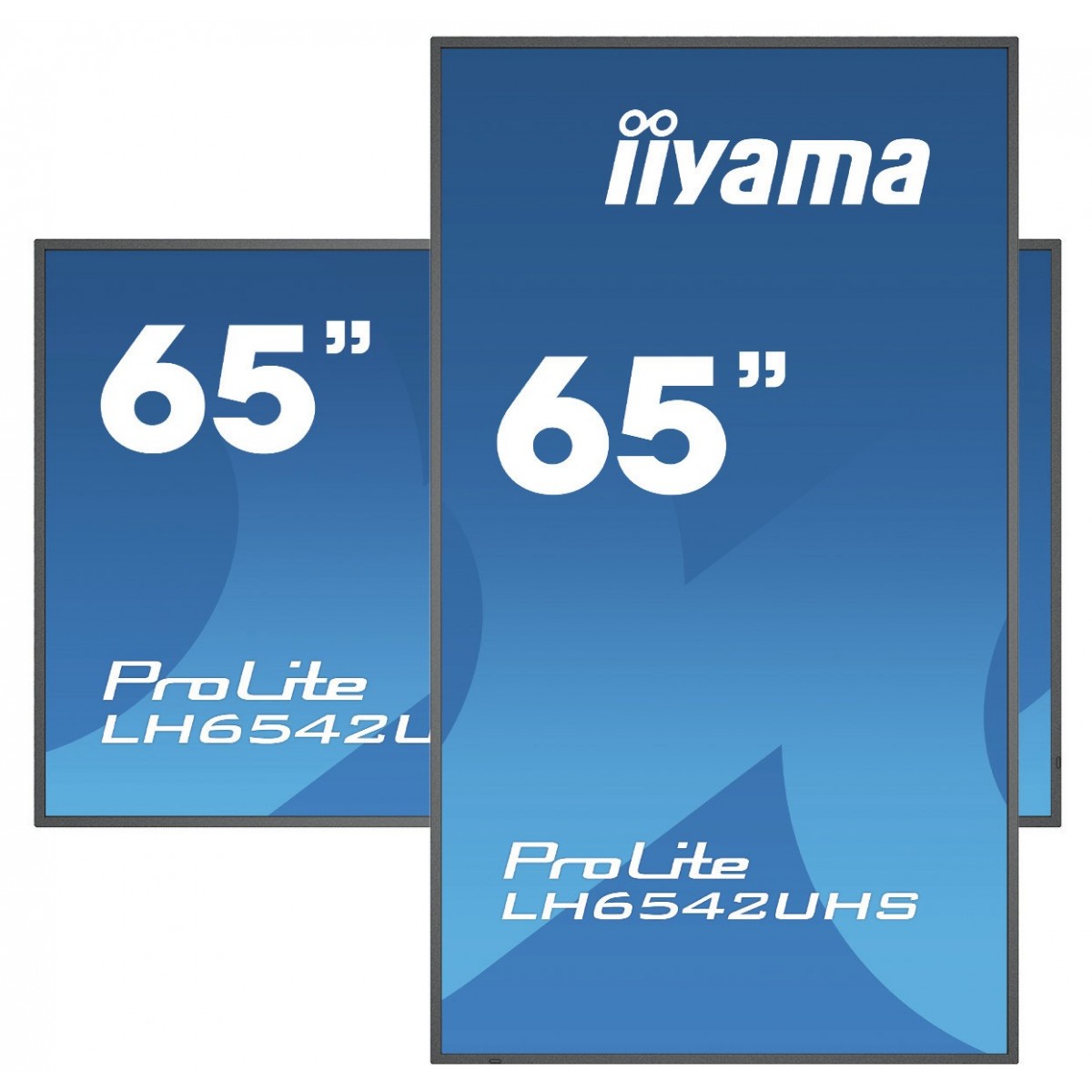 Iiyama LH6542UHS-B3 - 163.8 cm (64.5) - IPS - 3840 x 2160 pixels - 500 cd/m² - 4K Ultra HD - 9 ms