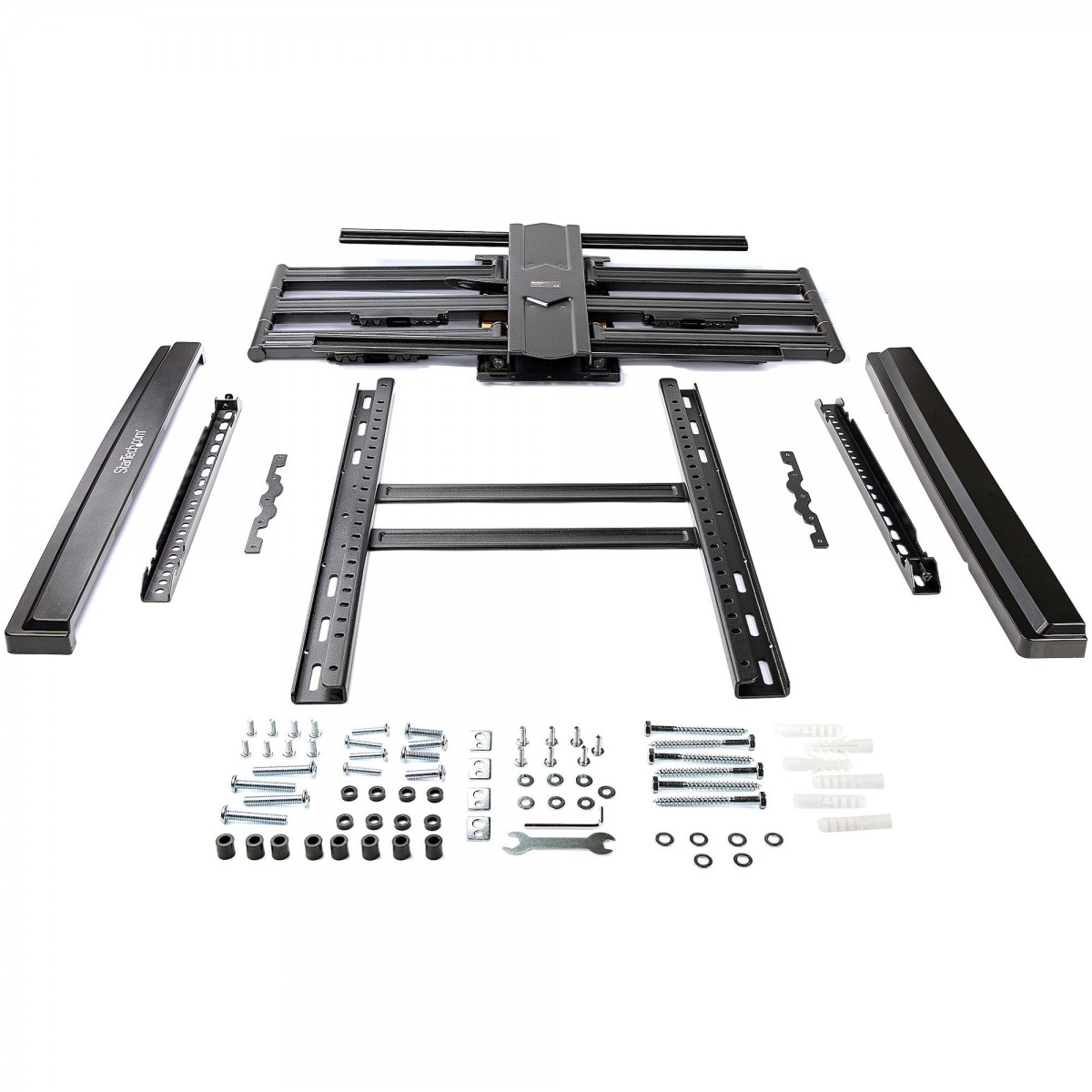 StarTech.com TV Wall Mount supports up to 100" VESA Displays - Low Profile Full Motion TV Wall Mount for Large Displays - Heavy 