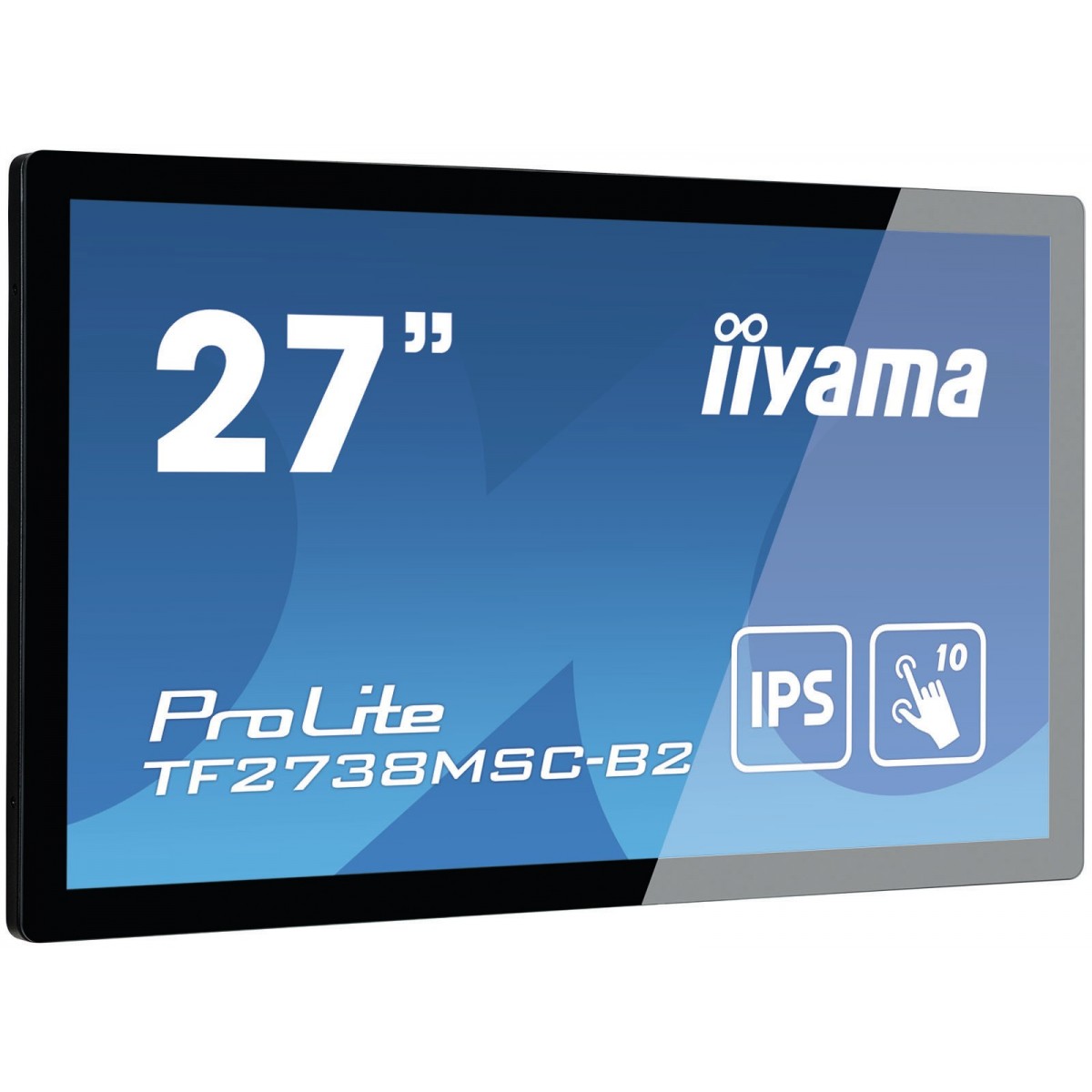 Iiyama ProLite TF2738MSC-B2 - 68.6 cm (27) - 500 cd/m² - Full HD - LED - 16:9 - 1920 x 1080 pixels