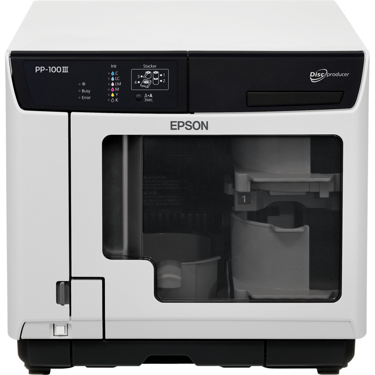 Epson Discproducer™ PP-100III - 377 x 493 x 348 mm - 24 kg - 620 mm - 720 mm - 528 mm - 30.14 g