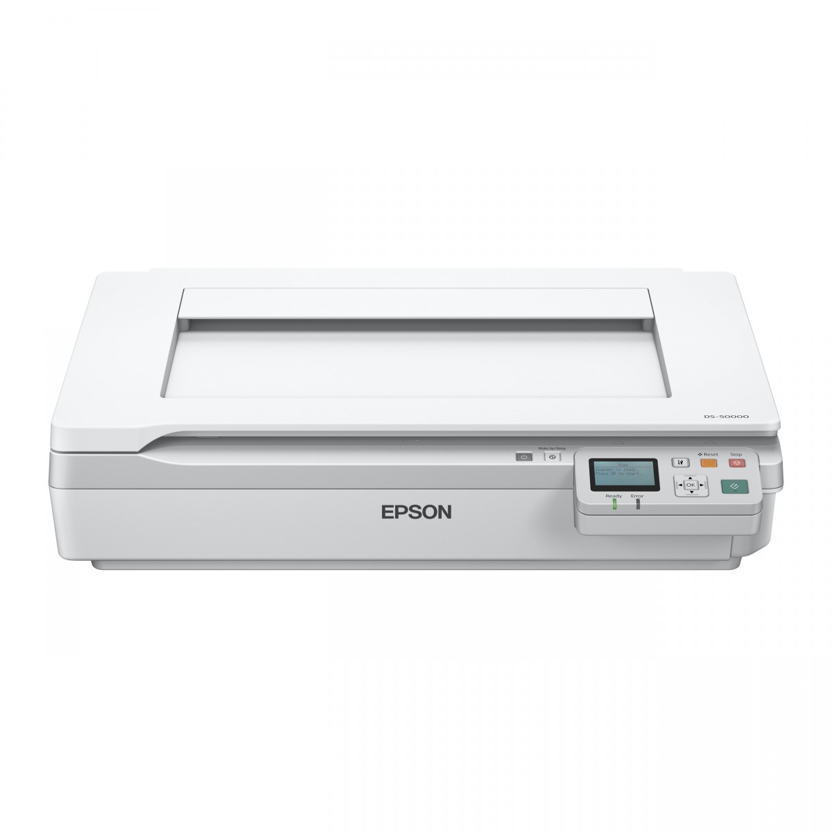 Epson WorkForce DS-50000N - 600 x 600 DPI - 16 bit - 48 bit - 4 sec/page - Flatbed scanner - White