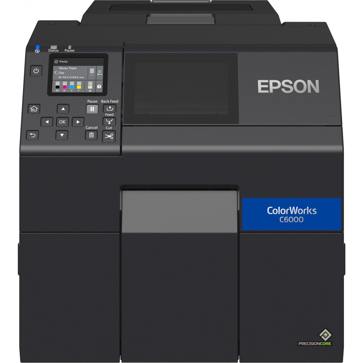 Epson ColorWorks CW-C6000Ae - Inkjet - 85 mm/sec - Wired - Black
