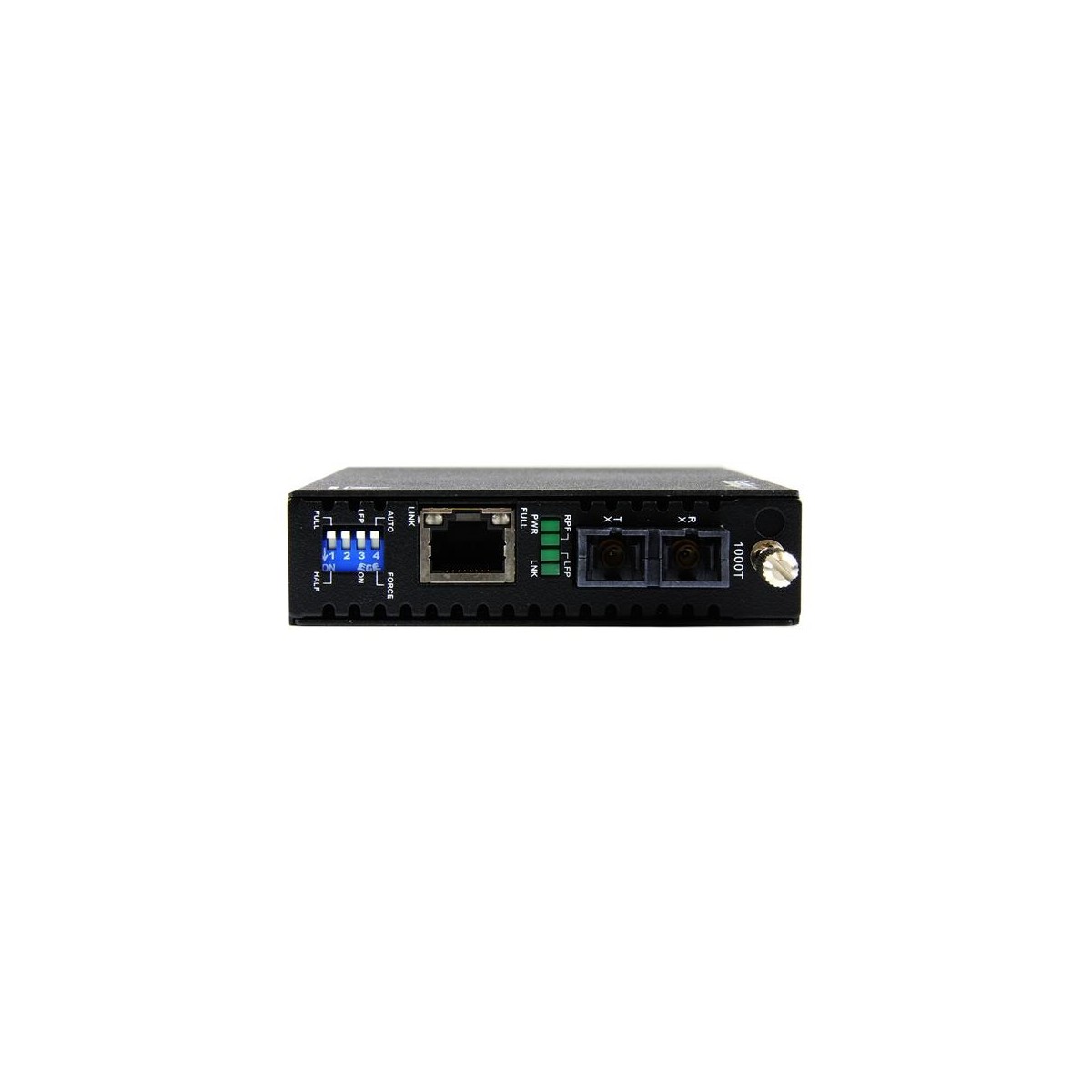 StarTech.com Gigabit Ethernet Multi Mode Fiber Media Converter SC 550m - 1000 Mbps - 2000 Mbit/s - Gigabit Ethernet - Full - Hal