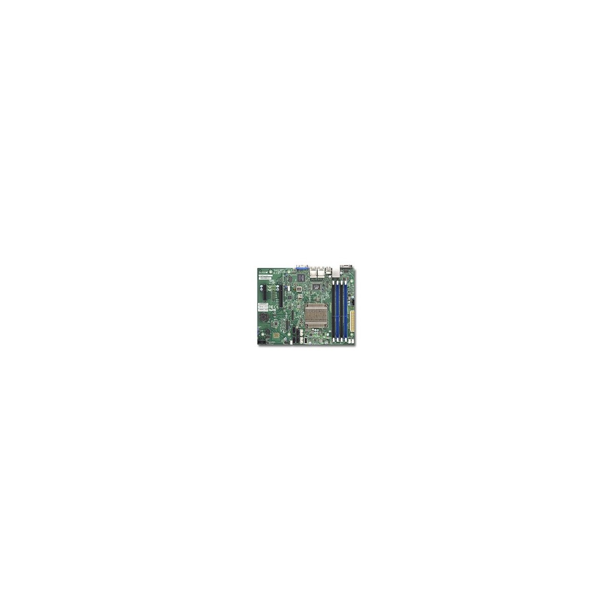 Supermicro A1SRM-2758F - Intel - NA (integrated CPU) - Intel Atom® - C2758 - DDR3-SDRAM - 16 GB
