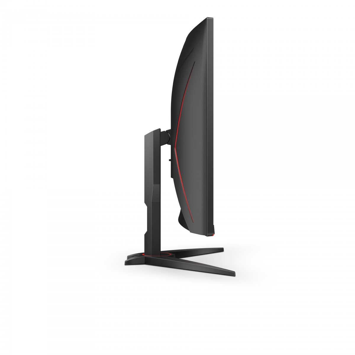 AOC G2 CQ32G2SE/BK - 80 cm (31.5) - 2560 x 1440 pixels - 2K Ultra HD - LED - 1 ms - Black - Red