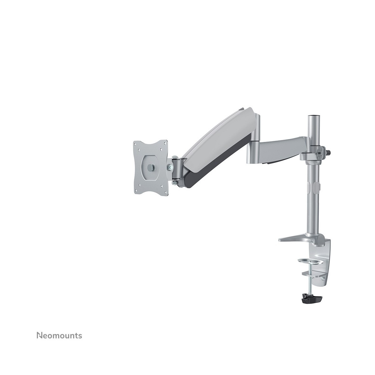 Neomounts by Newstar monitor desk mount - Clamp/Bolt-through - 9 kg - 33 cm (13) - 68.6 cm (27) - 100 x 100 mm - Silver