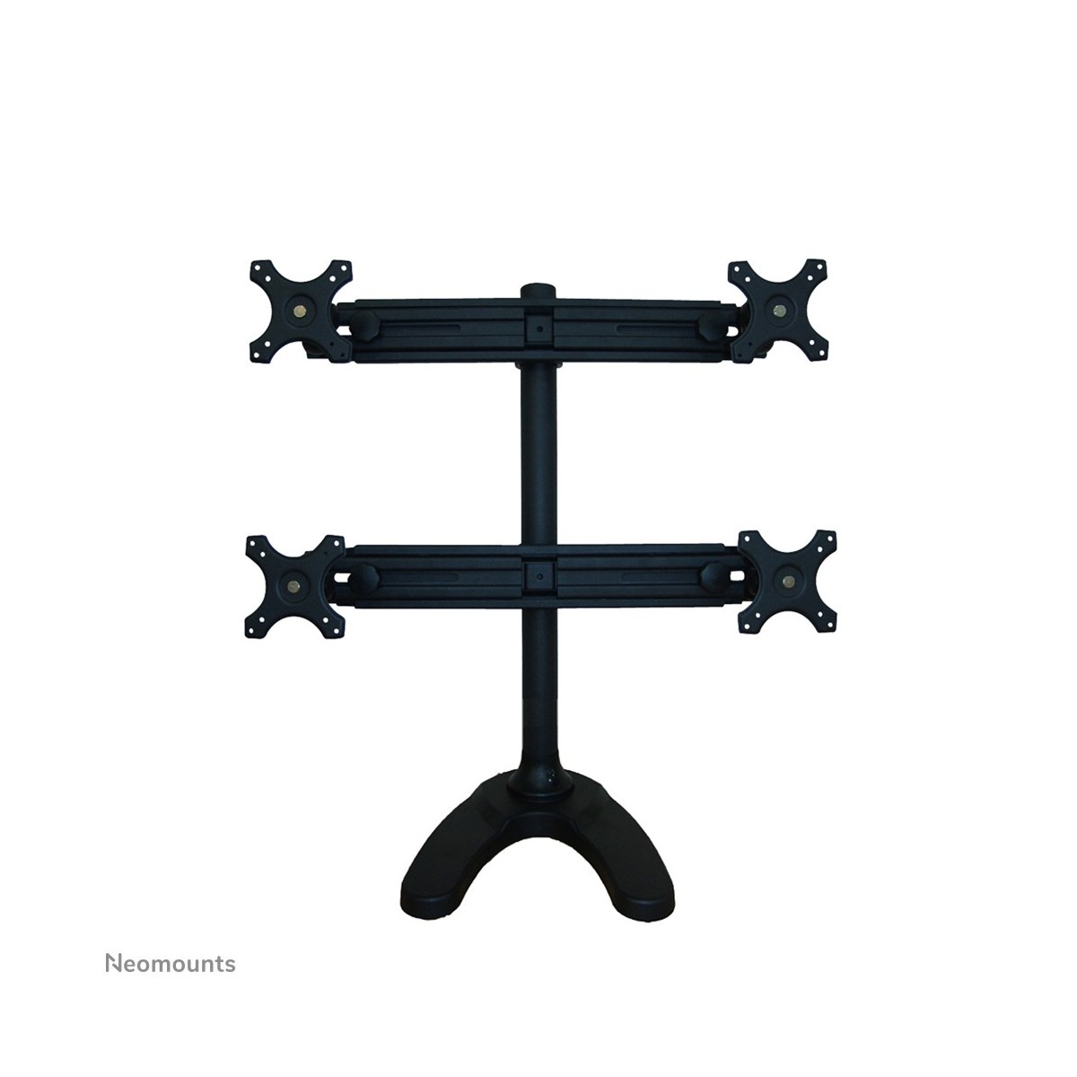 Neomounts by Newstar monitor desk mount - 8 kg - 48.3 cm (19) - 76.2 cm (30) - 100 x 100 mm - Height adjustment - Black