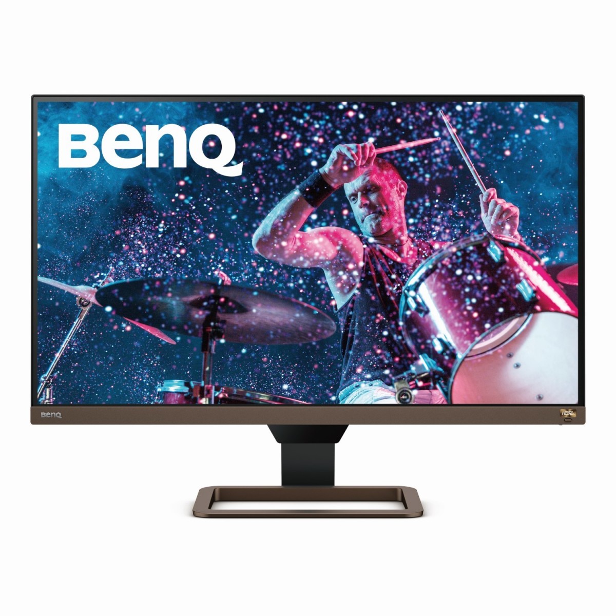 BenQ EW2780U - 68.6 cm (27) - 3840 x 2160 pixels - 4K Ultra HD - LED - 5 ms - Black - Brown