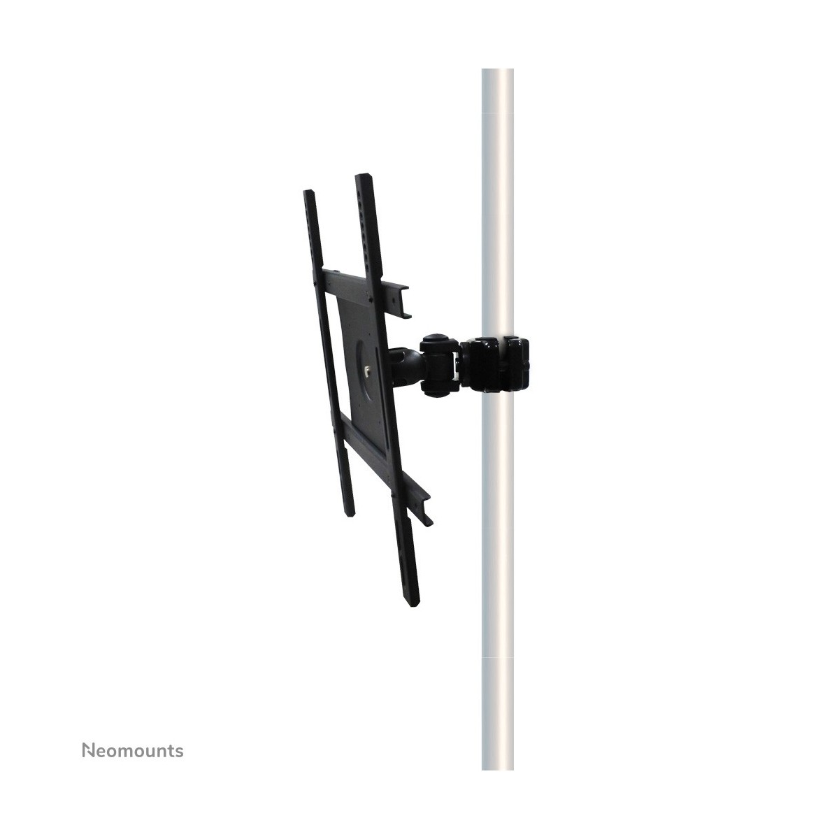 Neomounts by Newstar tv pole mount - 25 kg - 58.4 cm (23) - 132.1 cm (52) - 75 x 75 mm - 400 x 400 mm - Black