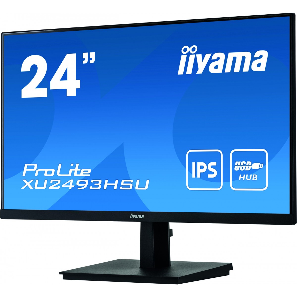 Iiyama ProLite XU2493HSU-B1 - 60.5 cm (23.8) - 1920 x 1080 pixels - Full HD - LED - 4 ms - Black