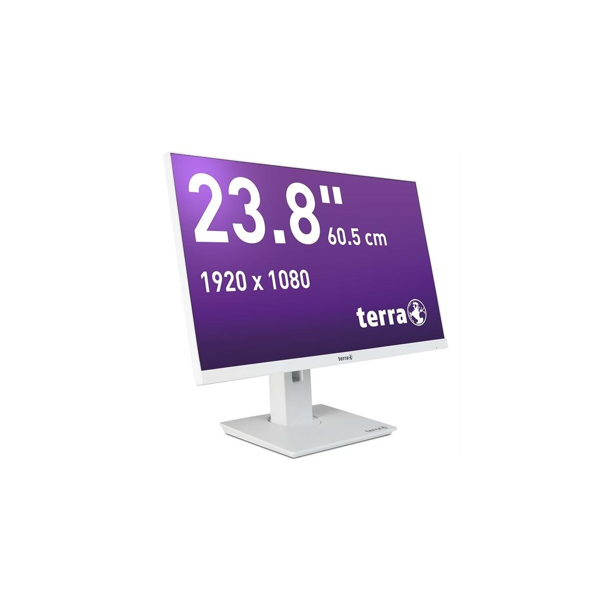 TERRA 2463W - 60.5 cm (23.8") - 1920 x 1080 pixels - Full HD - LED - 5 ms - White