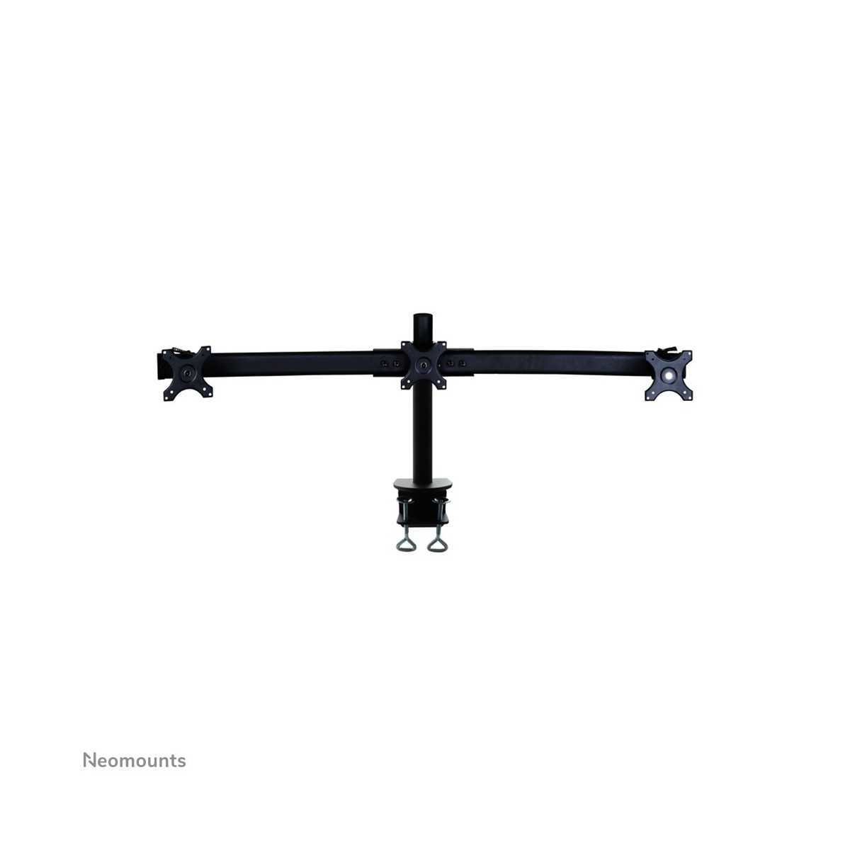Neomounts by Newstar monitor desk mount - Clamp - 8 kg - 25.4 cm (10) - 68.6 cm (27) - 100 x 100 mm - Black