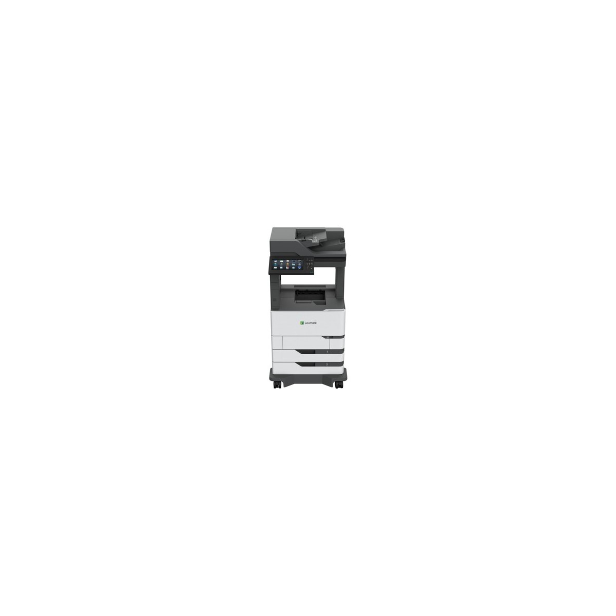 Lexmark MX822ade - Laser - Mono printing - 1200 x 1200 DPI - A4 - Direct printing - Black - White