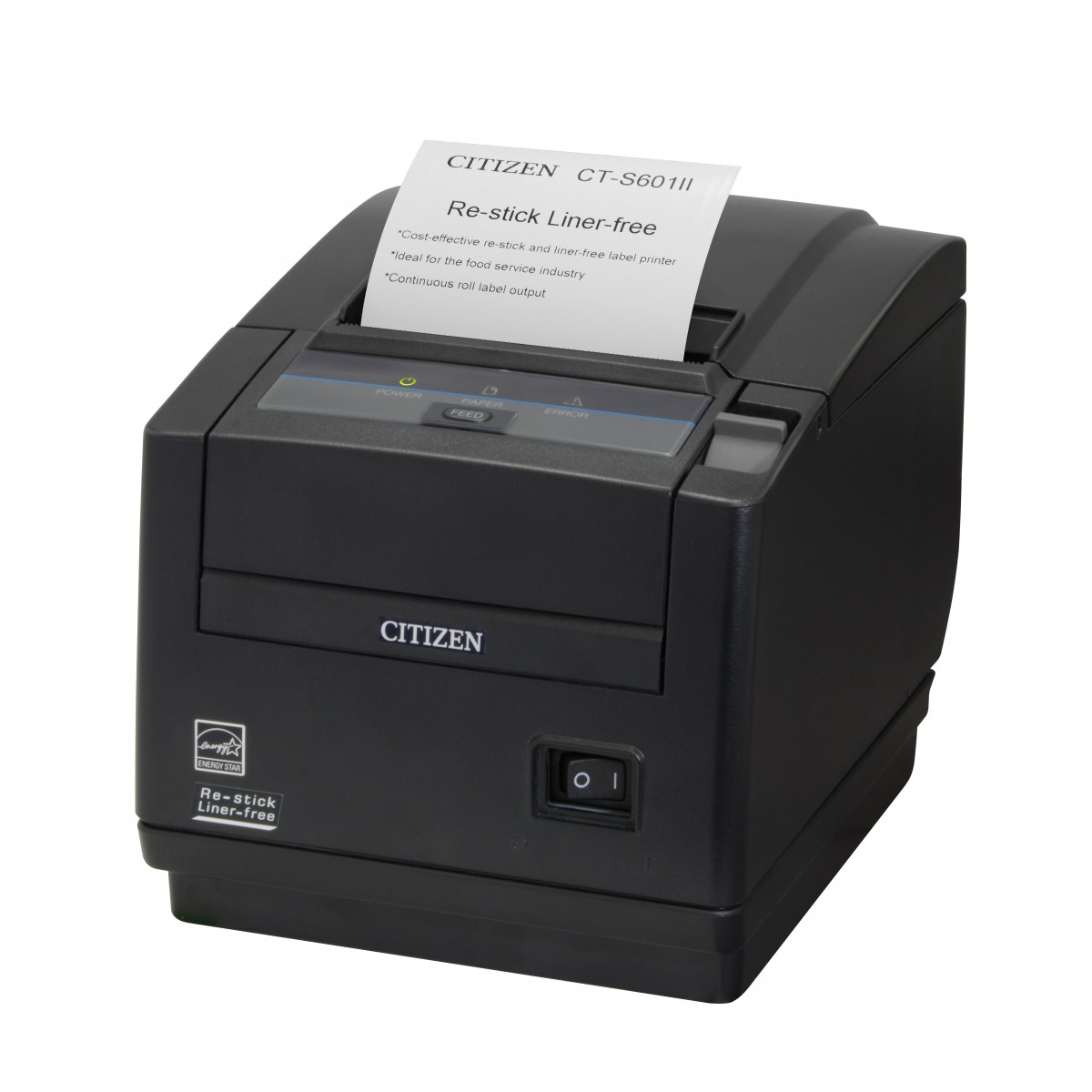 Citizen CT-S601IIR PRNT Restick/Liner - Printer - Thermal Transfer