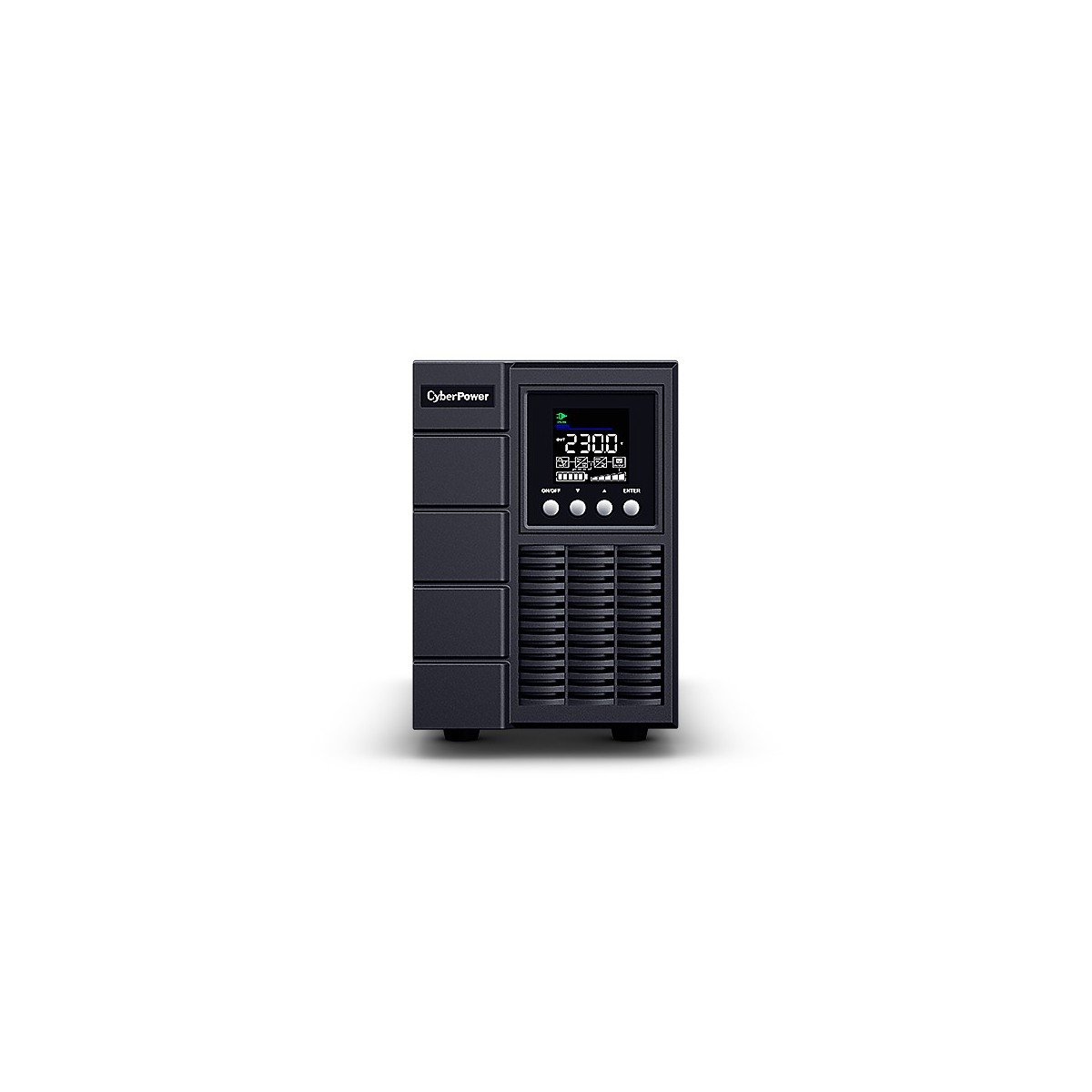 CyberPower Systems USV OLS Tower-Serie 2000VA/1800W On-Line LCD USB/RS232 - (Offline) UPS - Power Saving Mode