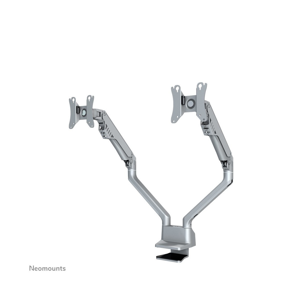 Neomounts by Newstar monitor desk mount - Clamp/Bolt-through - 8 kg - 25.4 cm (10) - 81.3 cm (32) - 100 x 100 mm - Silver