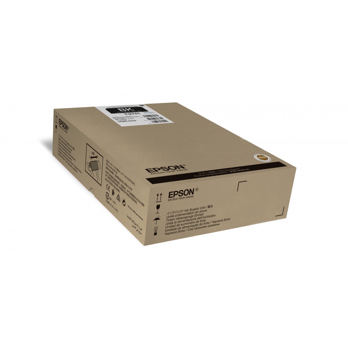 Epson lack XXL Ink Supply Unit - High (XL) Yield - Pigment-based ink - 1520.5 ml - 86000 pages - 1 pc(s)