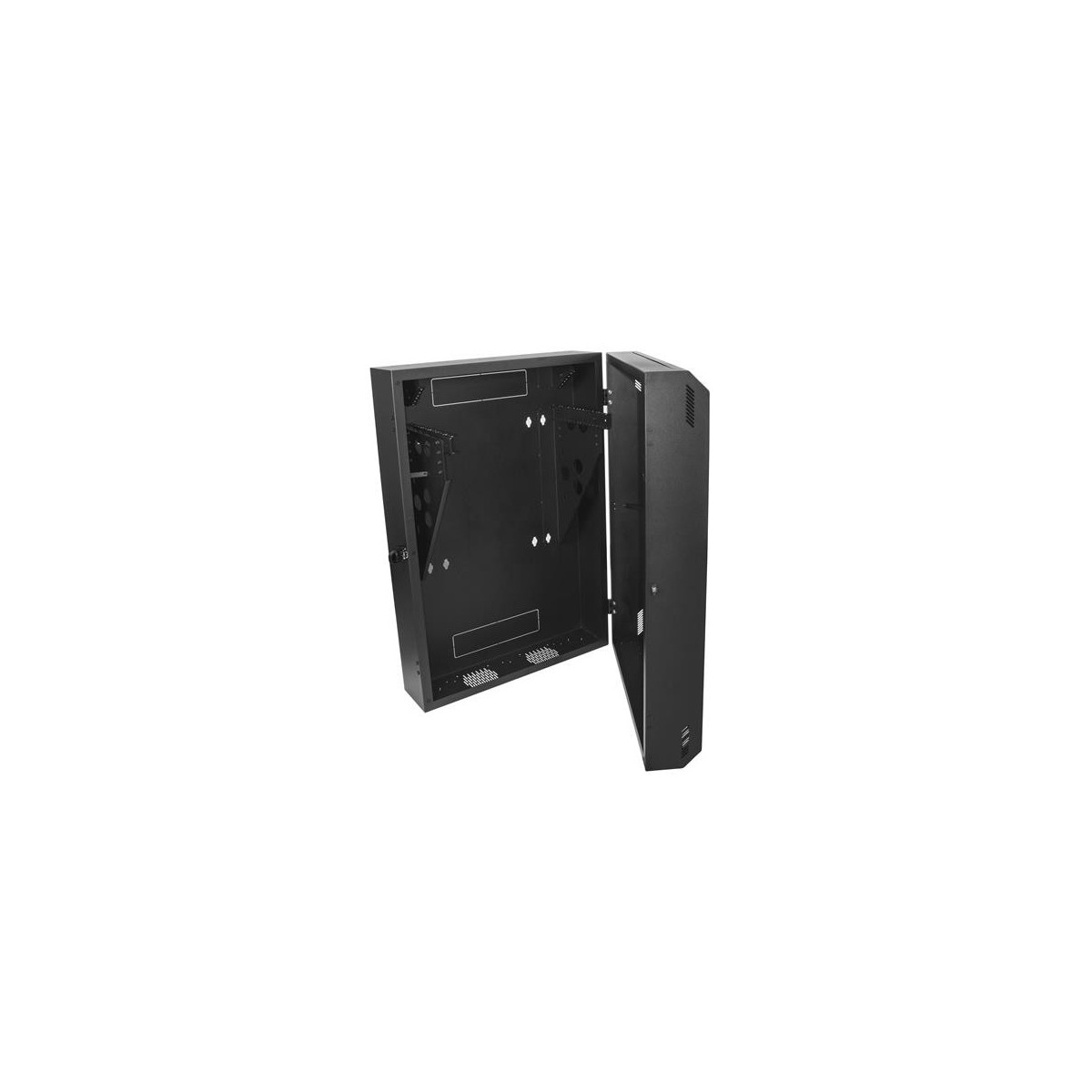 StarTech.com 6U Vertical Server Cabinet - 30 in. depth - 6U - Wall mounted rack - 90 kg - Black - Steel - Closed