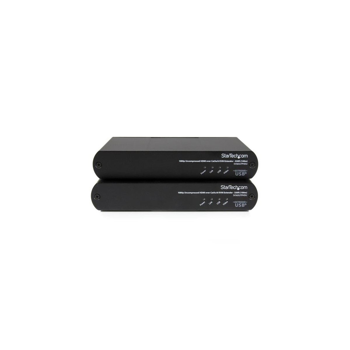 StarTech.com USB HDMI over Cat 5e / Cat 6 KVM Console Extender w/ 1080p Uncompressed Video - 330ft (100m) - AV transmitter  rece