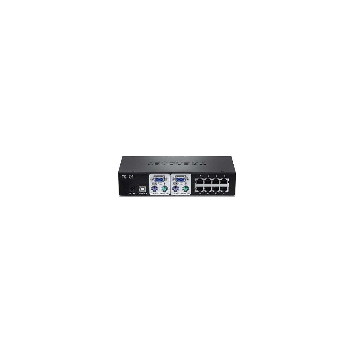 TRENDnet TK-CAT508 - 1600 x 1200 pixels - Ethernet LAN - Black