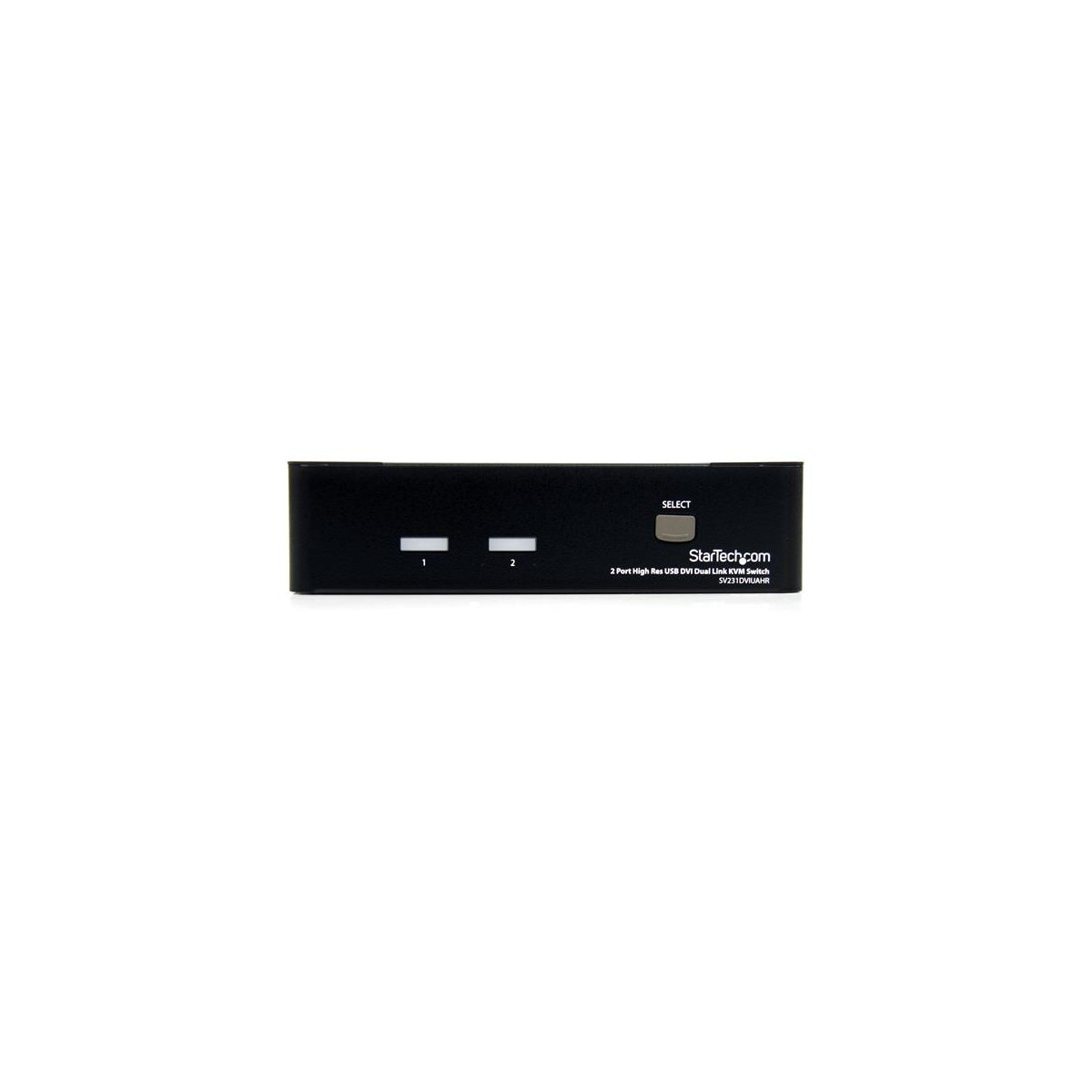 StarTech.com 2 Port High Resolution USB DVI Dual Link KVM Switch with Audio - 2560 x 1600 pixels - 18 W - Black