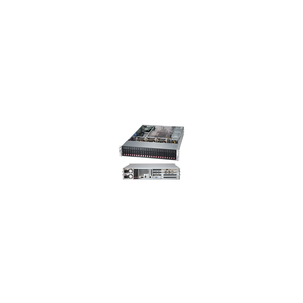 Supermicro SC216BA-R920WB - Rack - Server - Black - ATX,EATX - 2U - HDD,Power