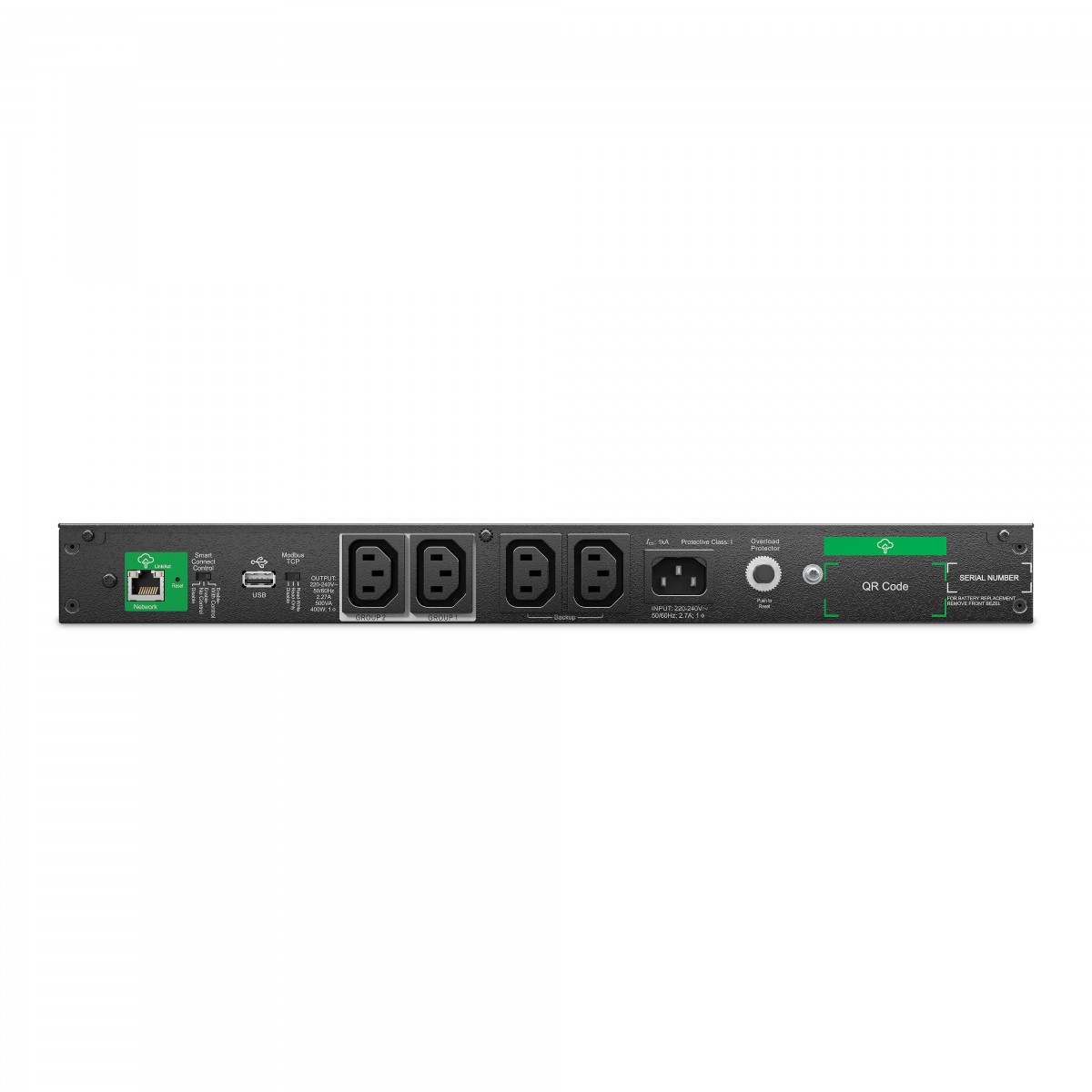 APC SMART-UPS C LI-ION 500VA SHORT DEPTH 230V SMARTCONNECT - Line-Interactive - 500 VA - 400 W - Pure sine - 208 V - 253 V